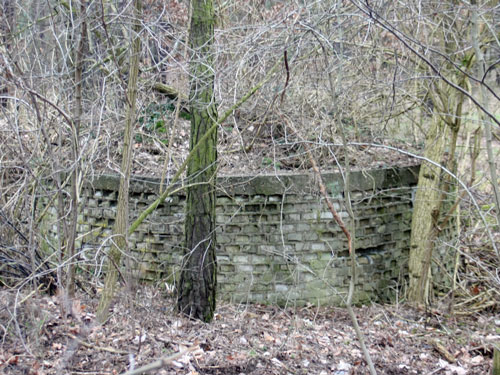 Historische Aufnahme eines Brunnens zur Wasserversorgung des Lagers